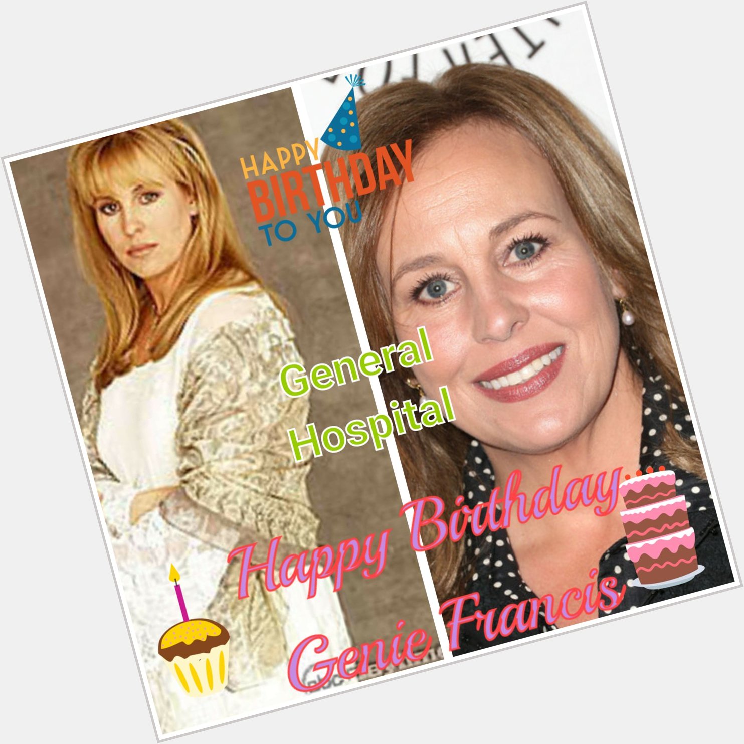  Wishing Genie Francis aka Laura Spencer a Happy 55th Birthday! 