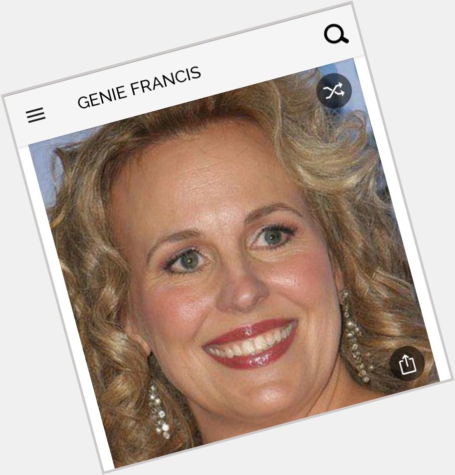 Happy birthday to this great actress.  Happy birthday Genie Francis 