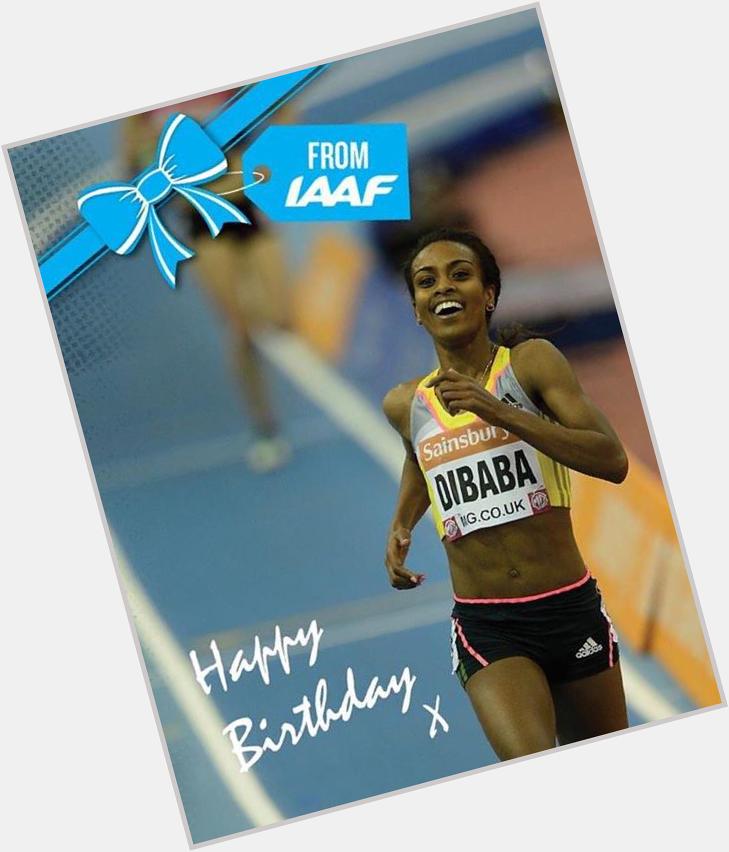 Happy birthday to triple world record holder Genzebe Dibaba! 