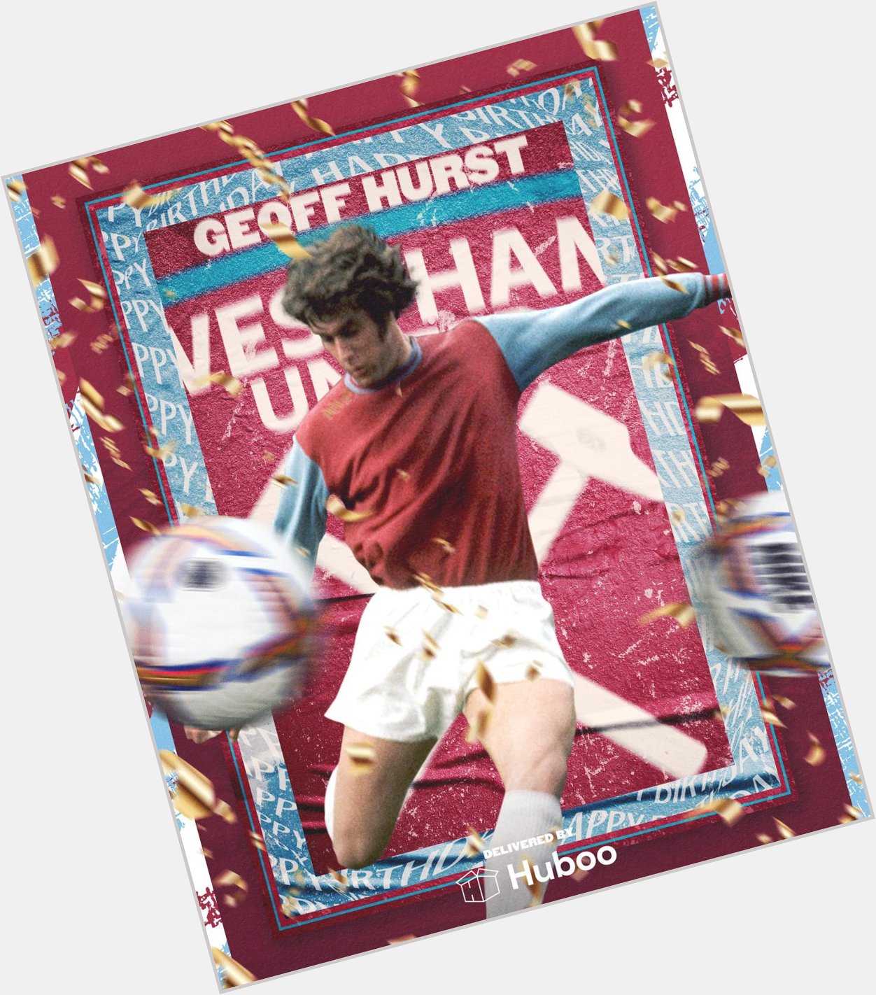 Happy 81st birthday Geoff Hurst!!   A big reason why England won the World Cup in 66. A true West Ham legend  