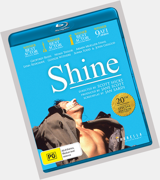 Happy birthday Geoffrey Rush! Celebrate with all new extras available on our Shine release!  