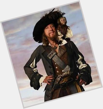 Happy Birthday Geoffrey Rush (Captain Barbosa) My favourite character of POTC After Jack Sparrow! 