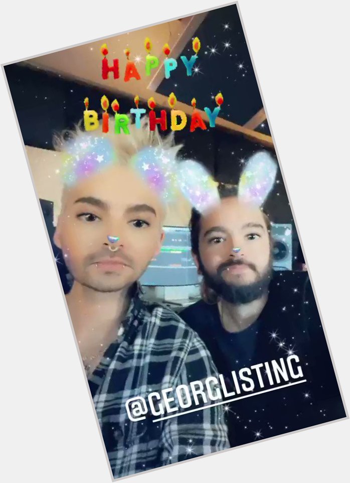 An adorable birthday song from Bill and Tom to the one and only Georg Listing. Happy 34! Much love xx. 