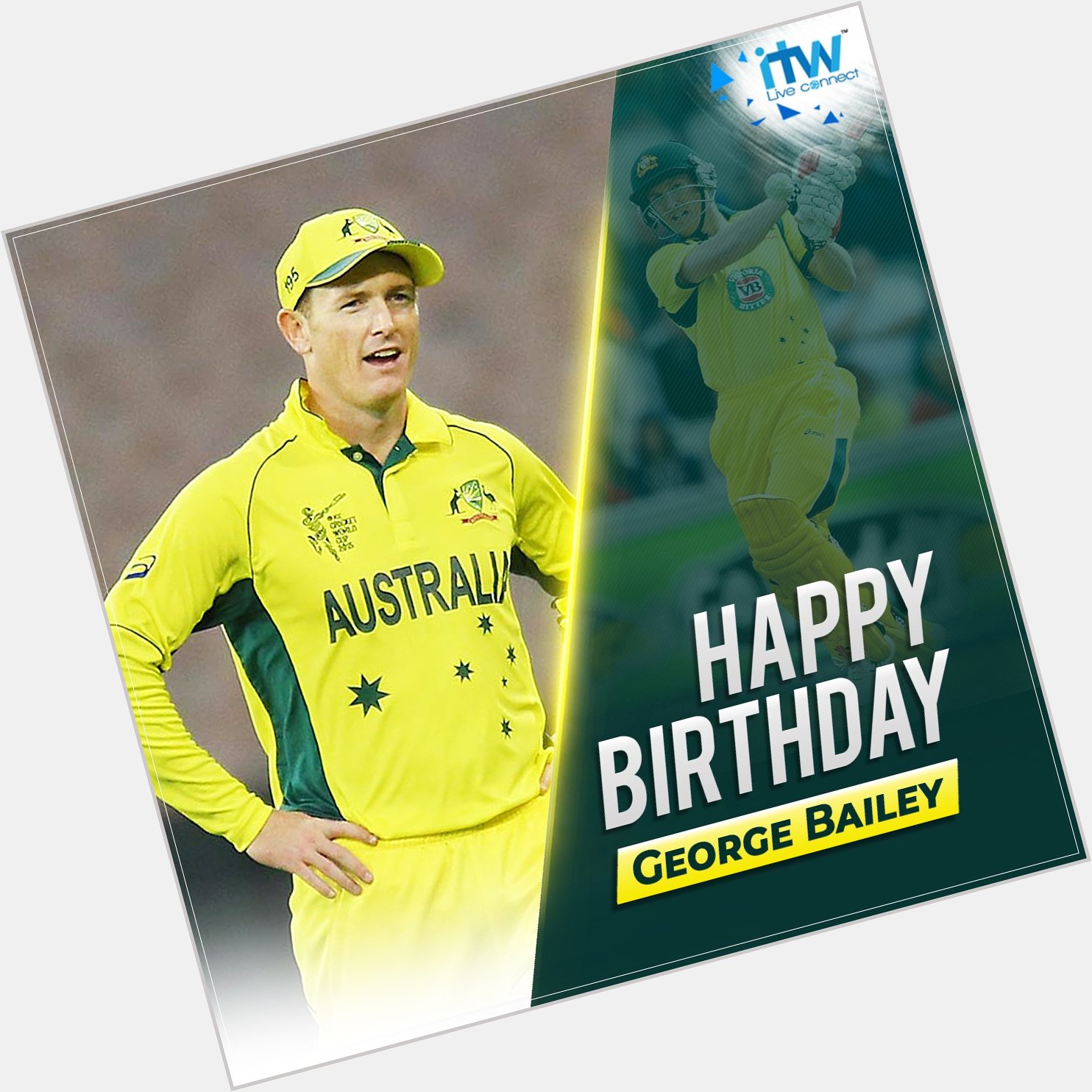 Wishing former skipper George Bailey a very Happy Birthday as he turns 36 today. 