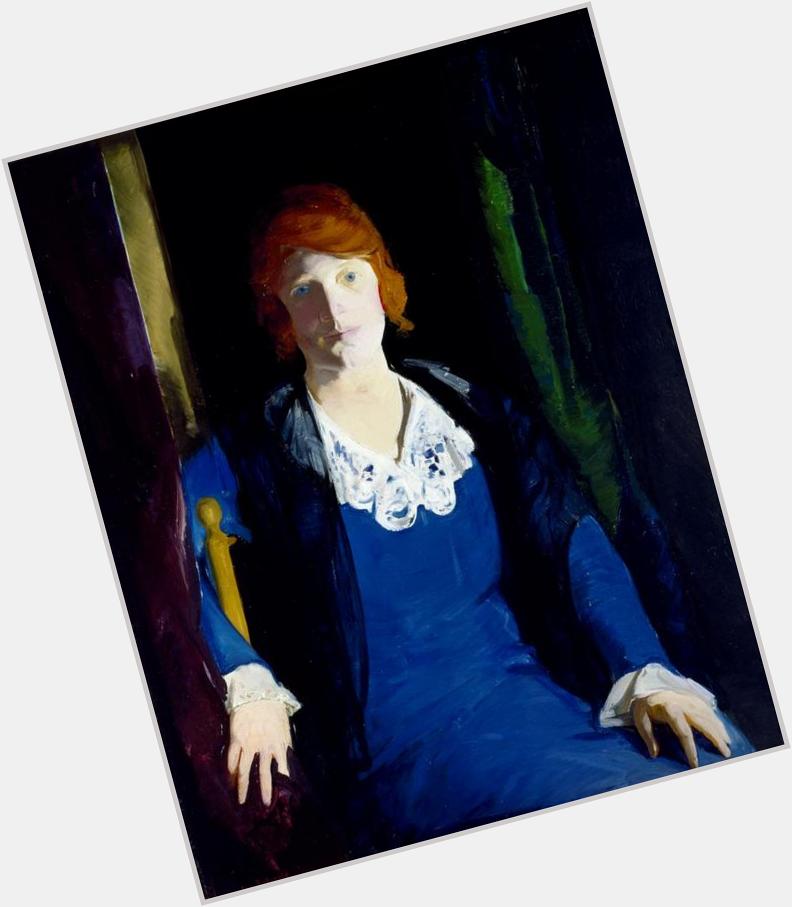 Happy birthday to George Bellows, b. 1882. Read more about Bellows & this portrait >  