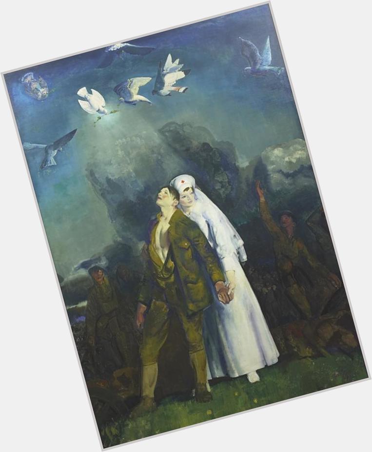 Happy birthday to \"Dawn of Peace\"  (1918) artist George Bellows. h/t 