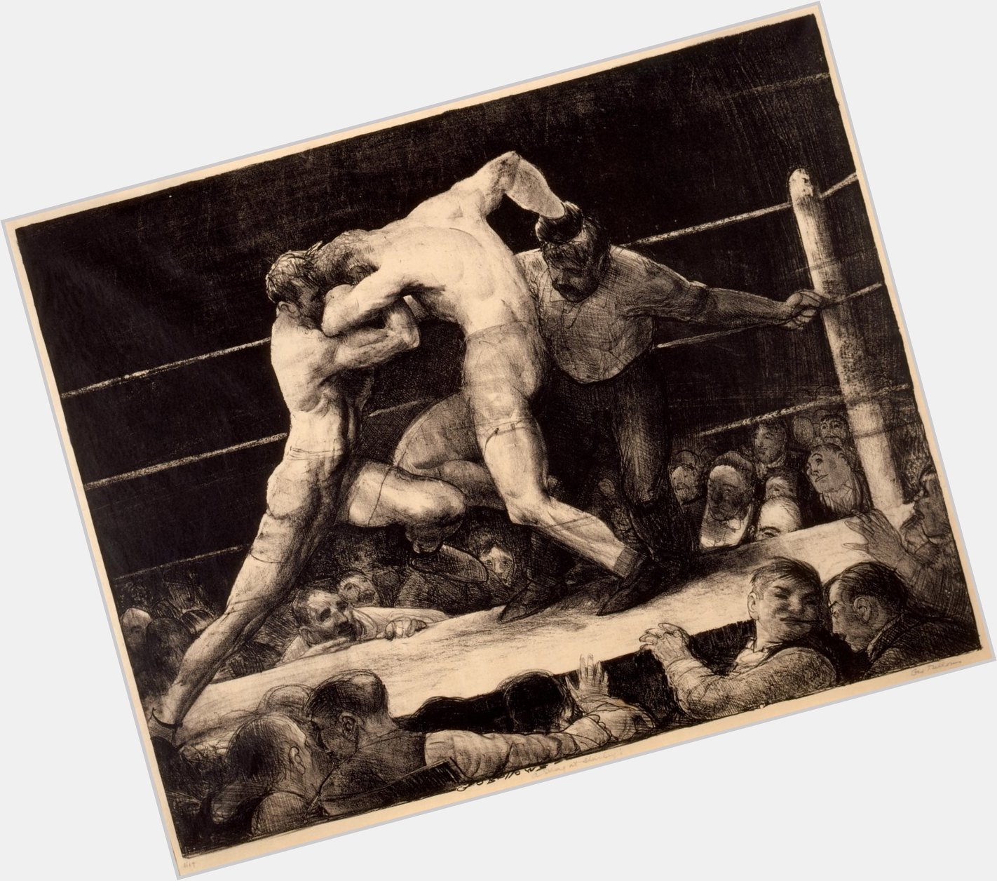 Happy Birthday to American artist George Bellows, born on this day in 1882:  