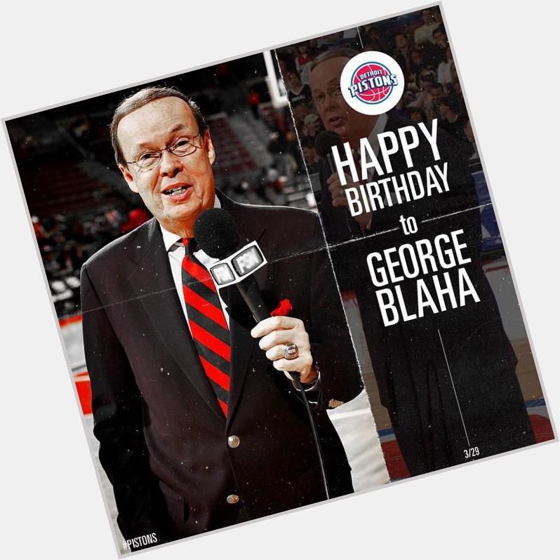 Happy Birthday George Blaha! by detroitpistons 