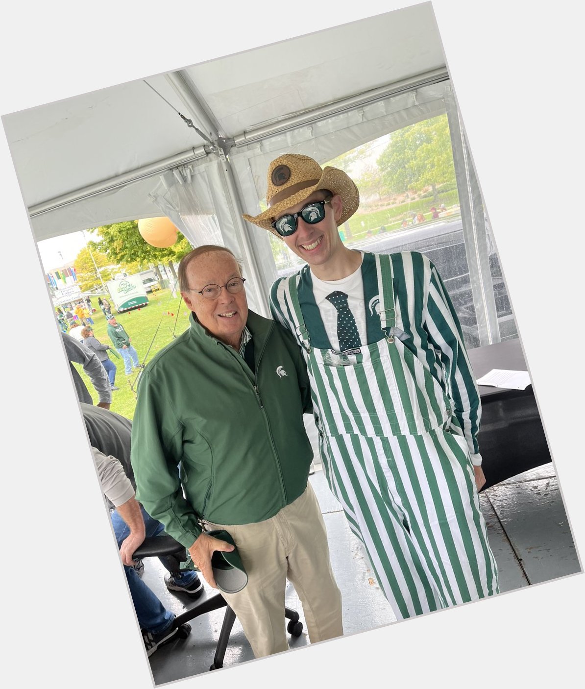 Happy Birthday to the voice of the Spartan Radio Network and Spartan Dawg 4 Life George Blaha    