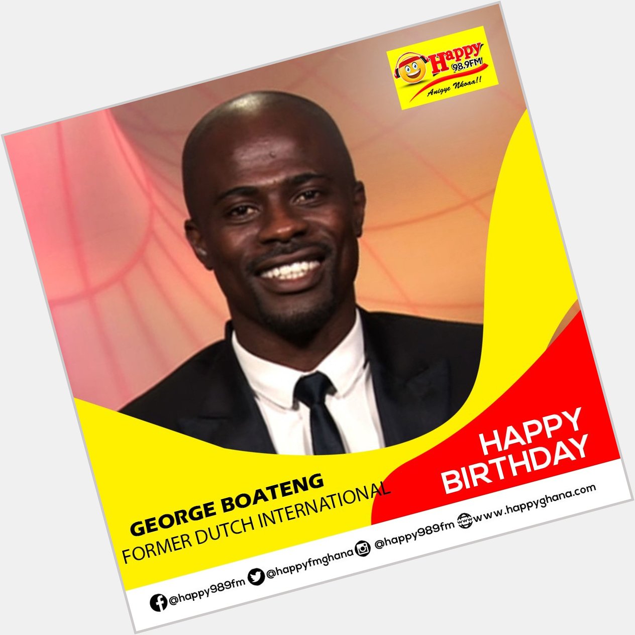 Happy Birthday to Ghanaian born former Dutch International George Boateng. 