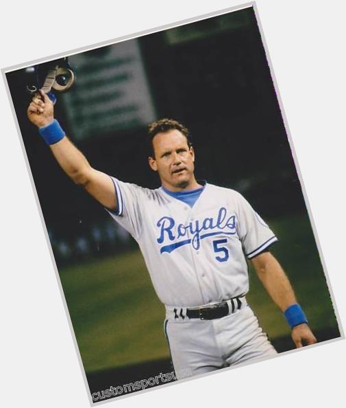 Happy Birthday George Brett! My favorite player and one of the great hitters ever,   
