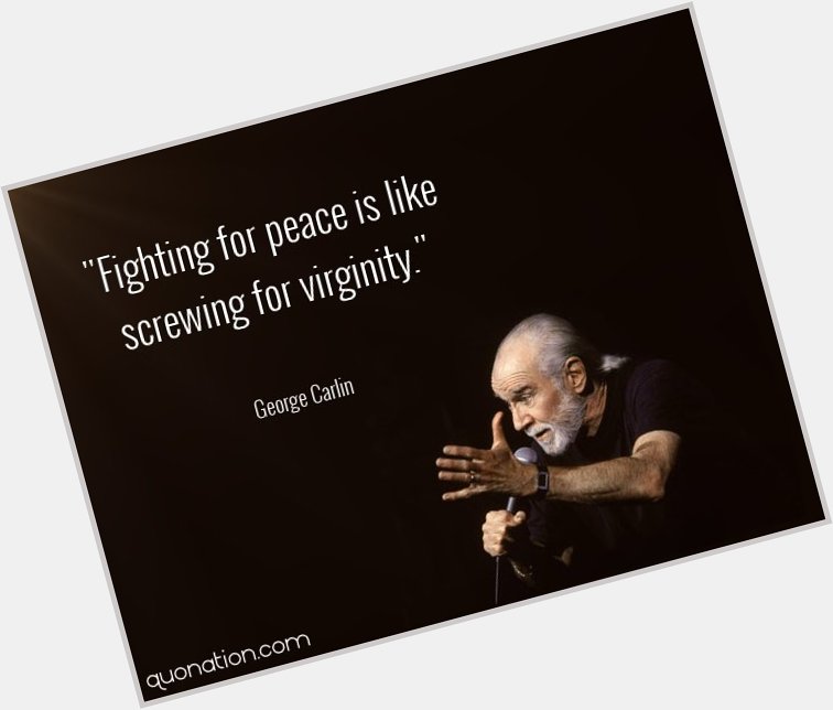 Happy birthday to the late George Carlin!   
