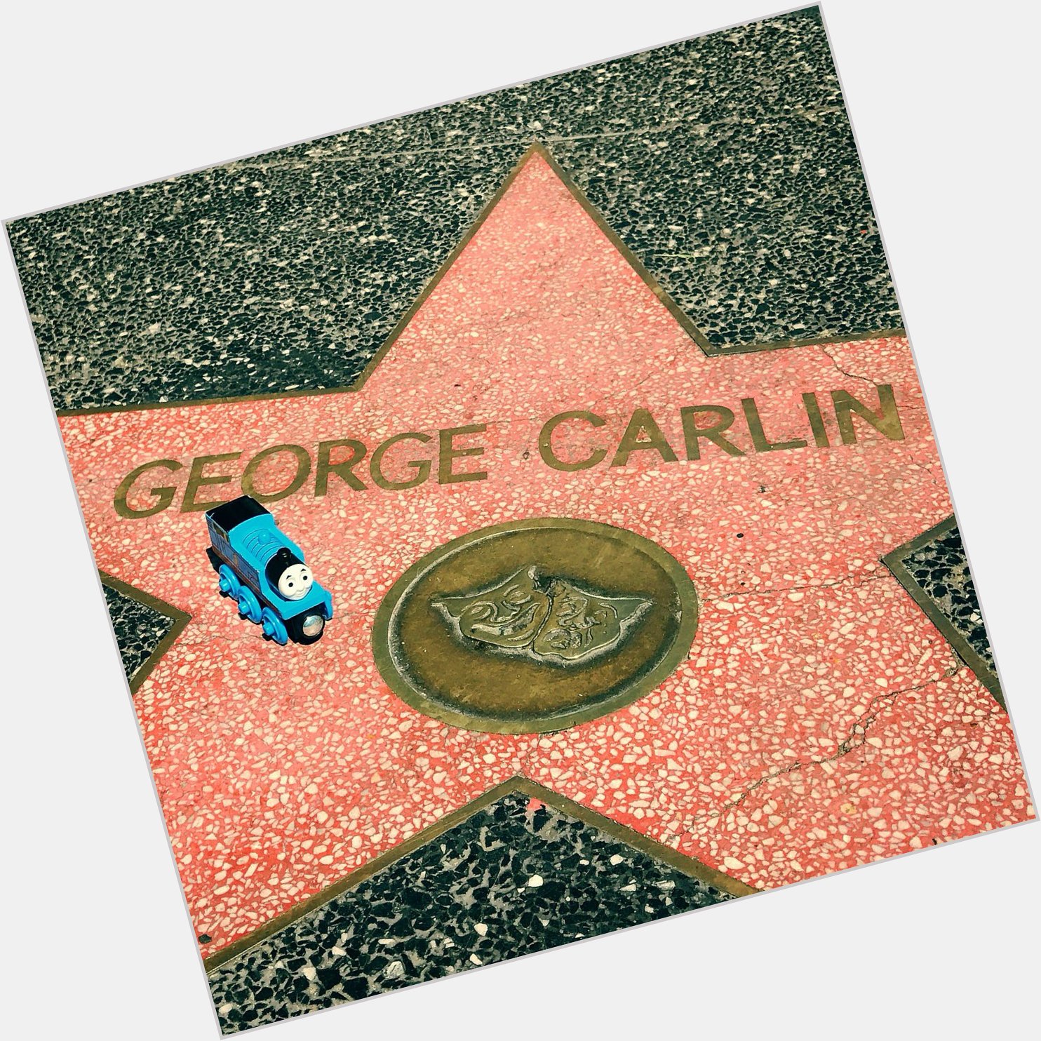 Happy birthday to Thomas narrator George Carlin! 