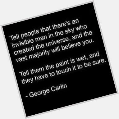 Happy Birthday, George Carlin 