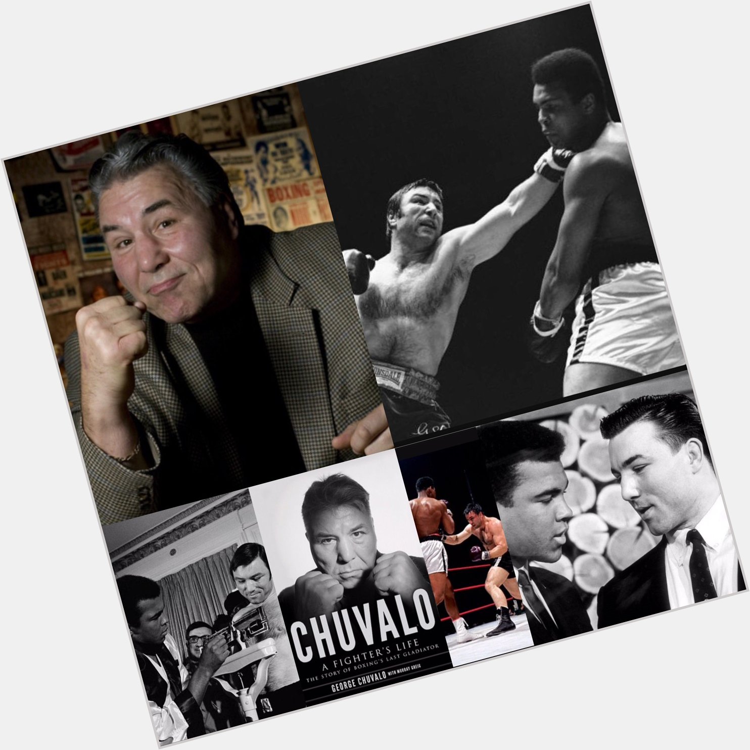 Happy 80th Birthday to one of the most amazing and inspirational people I have ever met, George Chuvalo! 