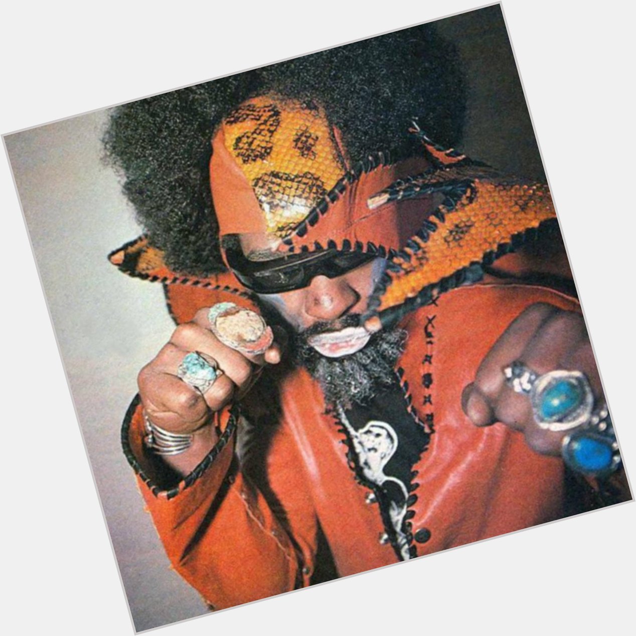 Happy Birthday to the father of Funkadelic/Parliament! George Clinton 