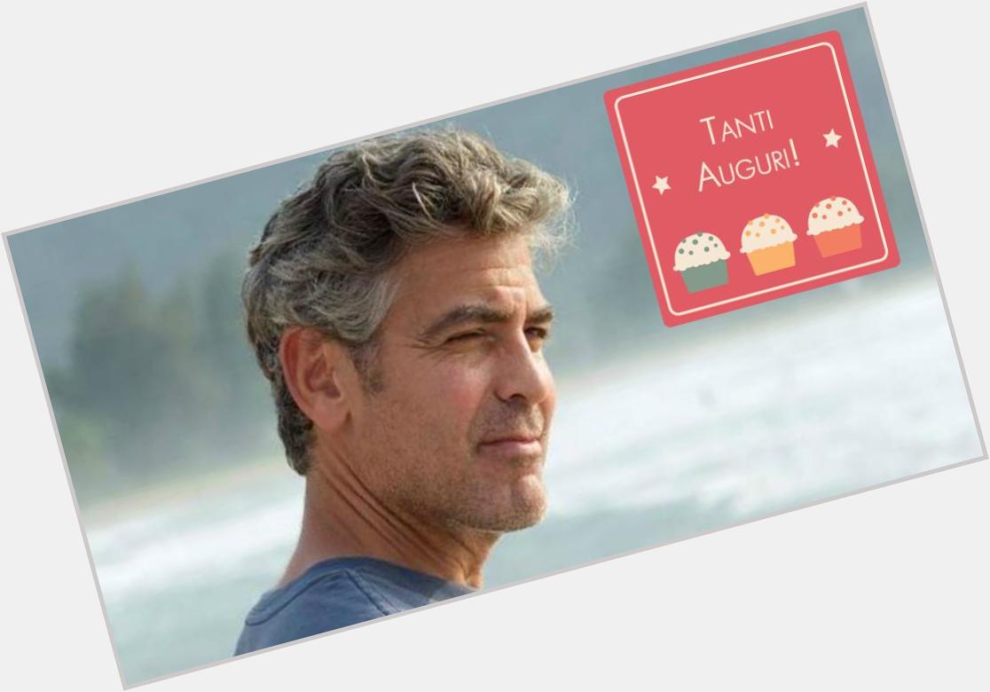 Happy birthday Mr Clooney! 