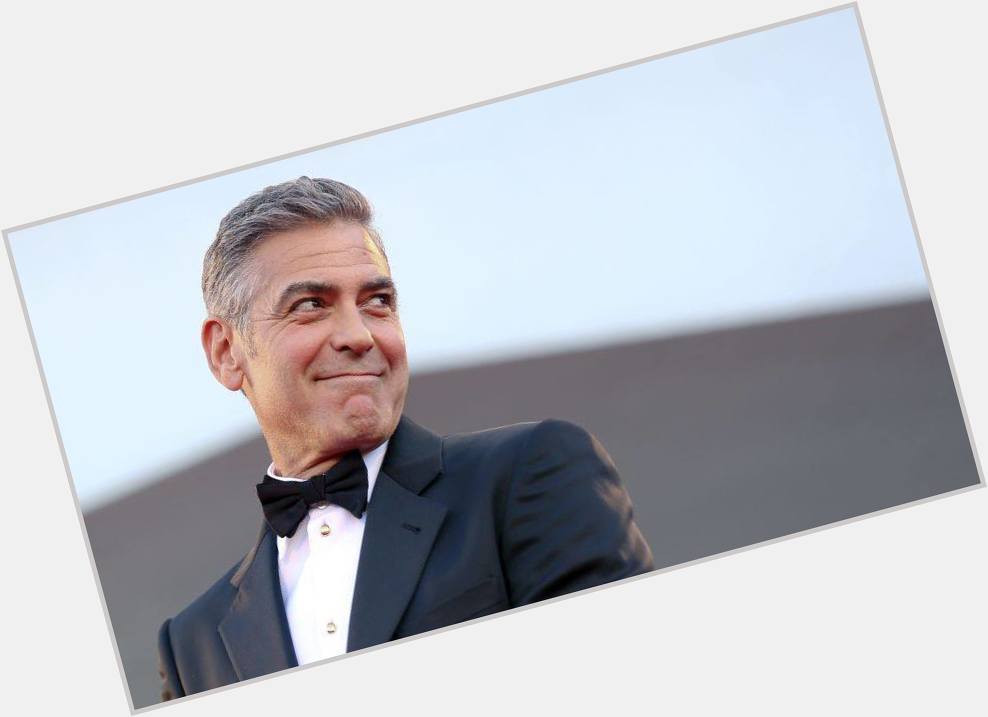 Happy birthday George Clooney, born May 6, 1961.  
