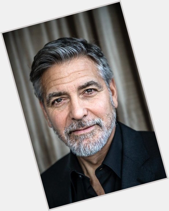 Happy Birthday, George Clooney. 60 years young today. And message isn\t cropping it 