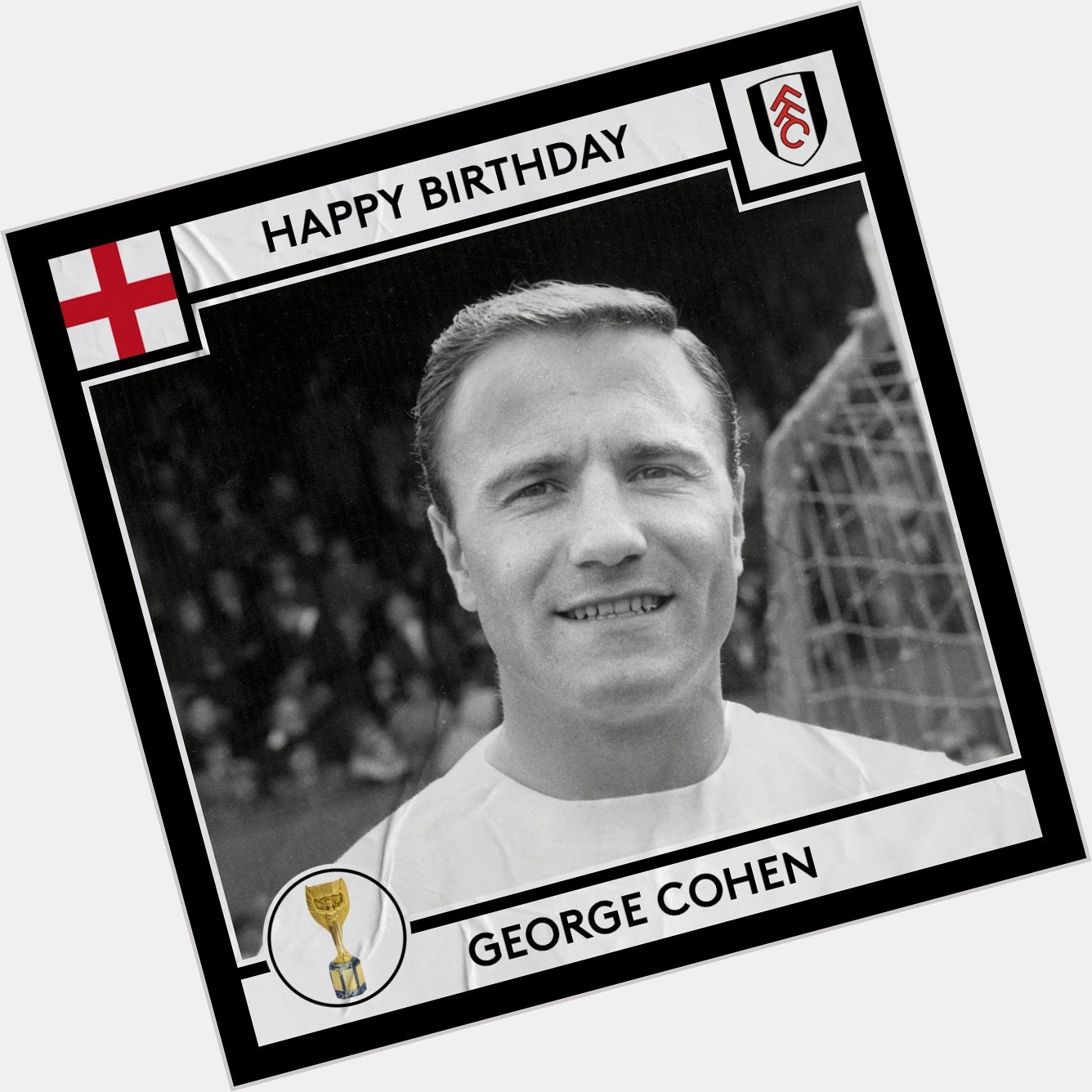 We\re wishing a very happy 80th birthday to George Cohen  