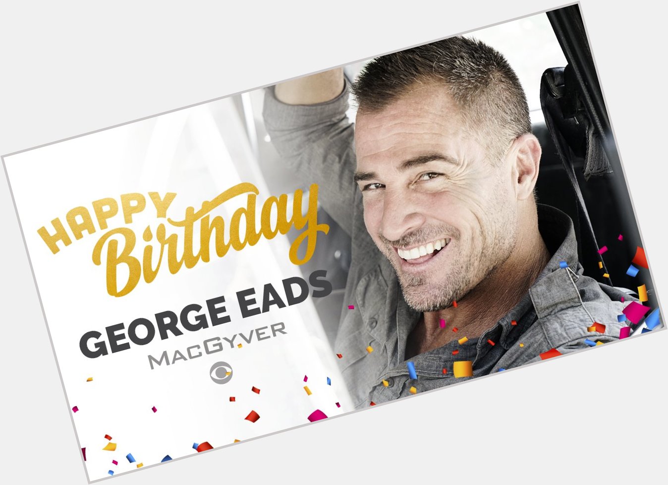 Happy Birthday George Eads! if you love him as Jack Dalton in  