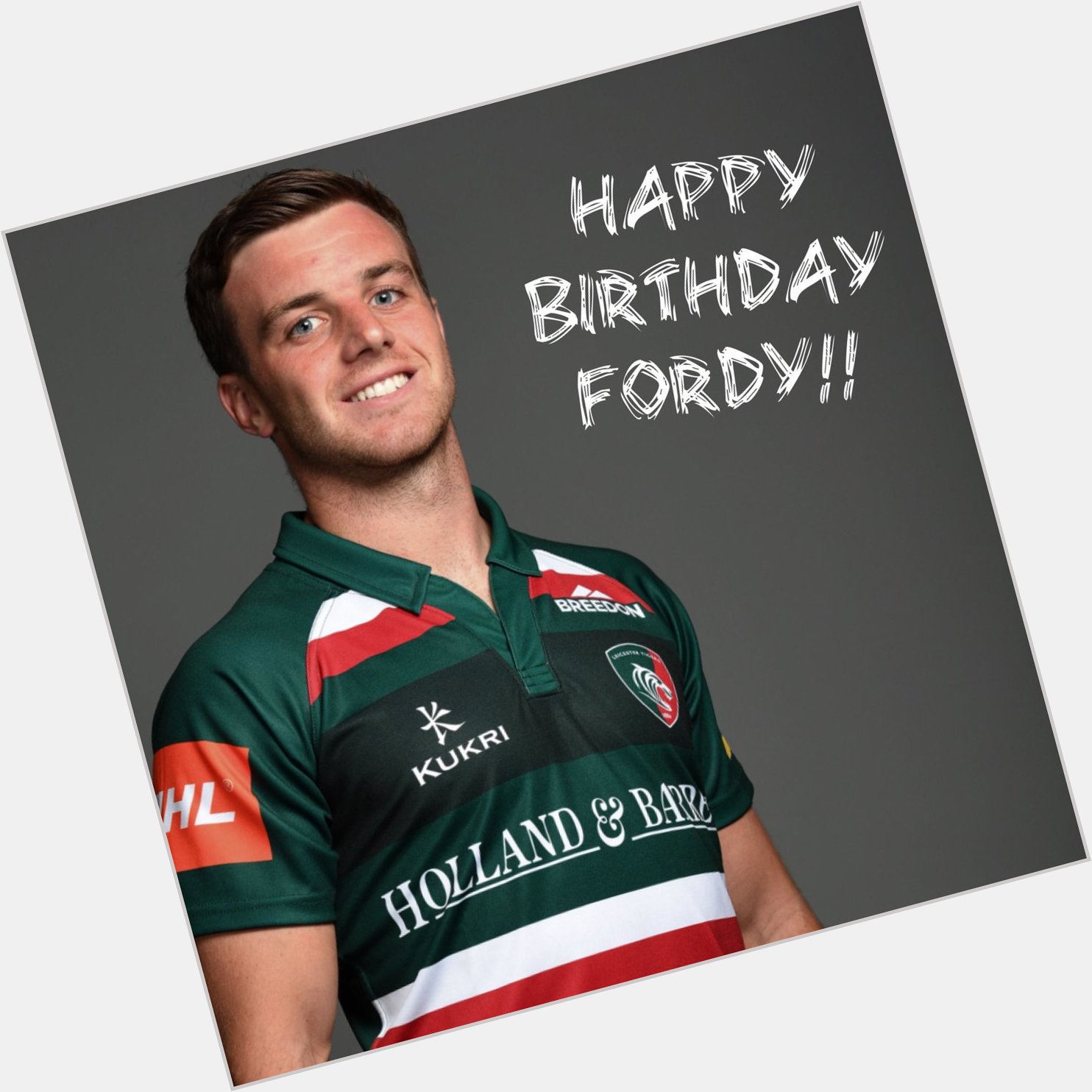  Join us in wishing a Happy Birthday to fly-half George Ford for today!! 