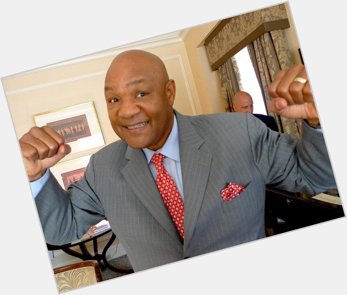 Happy 66th birthday,\"Big George\" Foreman, outstanding Heavyweight boxer & champion  \"Rumble In 