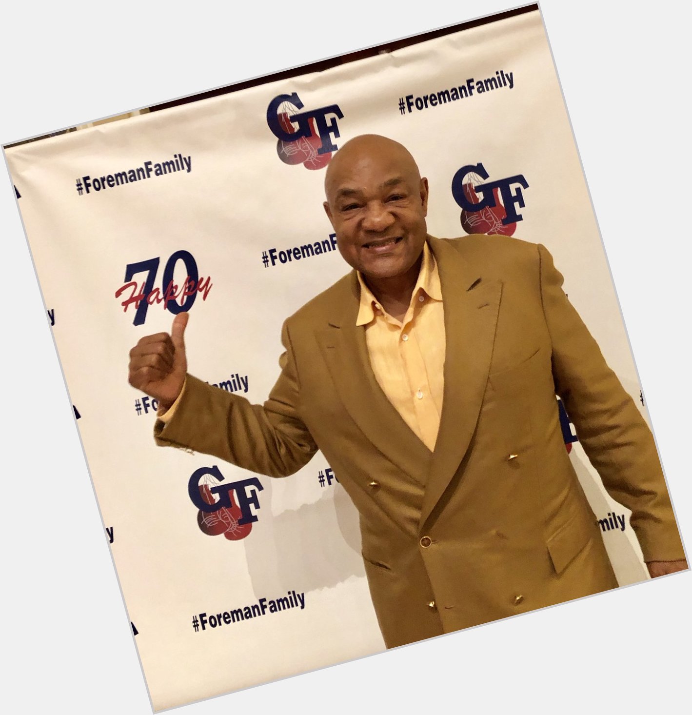 Happy 70th birthday to the one and only George Foreman. 