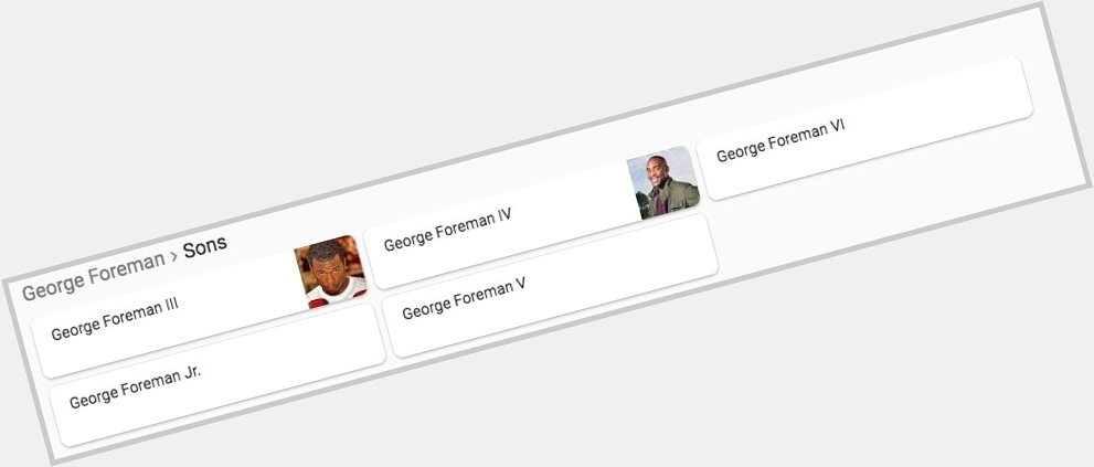 Happy birthday to legend George Foreman. 