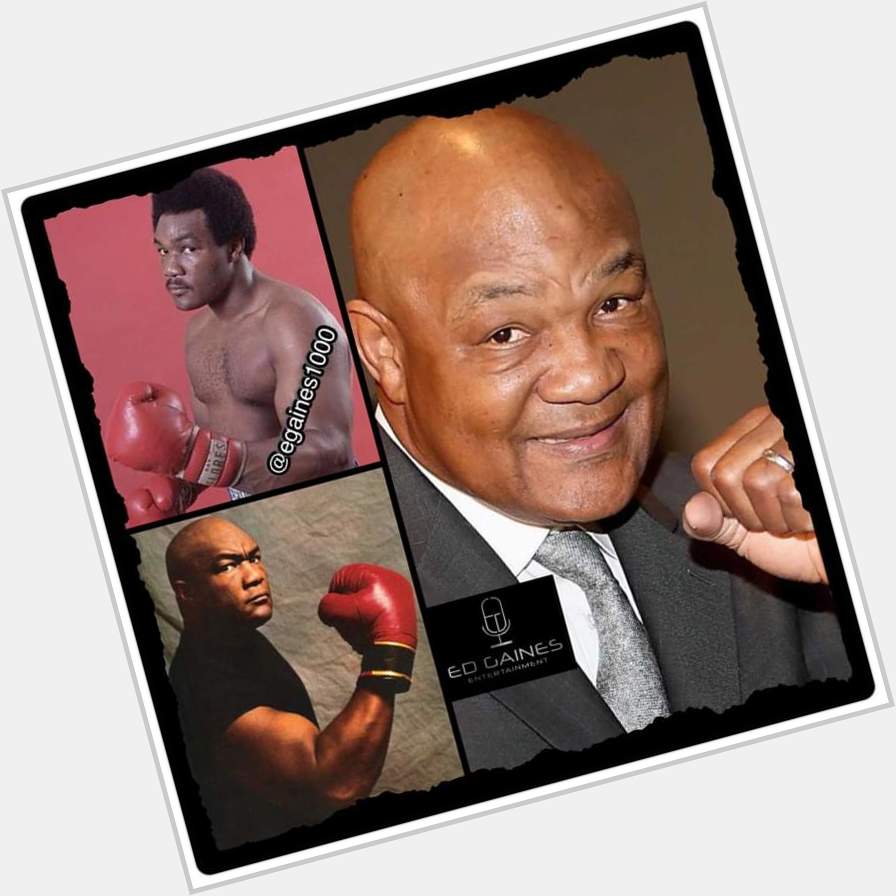 Happy Birthday To  George Foreman 73years 
