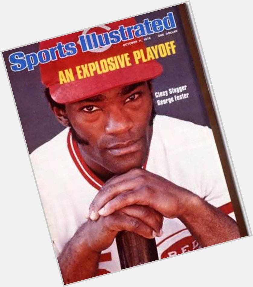 Happy birthday to Big Red Machine mainstay, 1977 NL MVP and over all bad ass George Foster! 