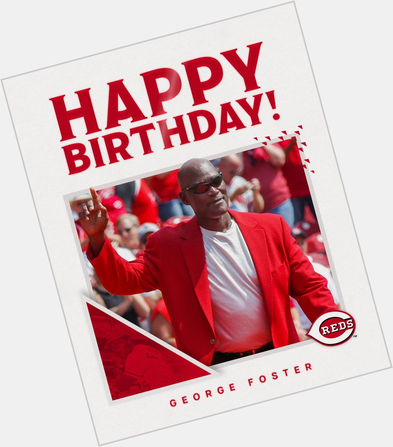 Happy 73rd birthday, George Foster!  