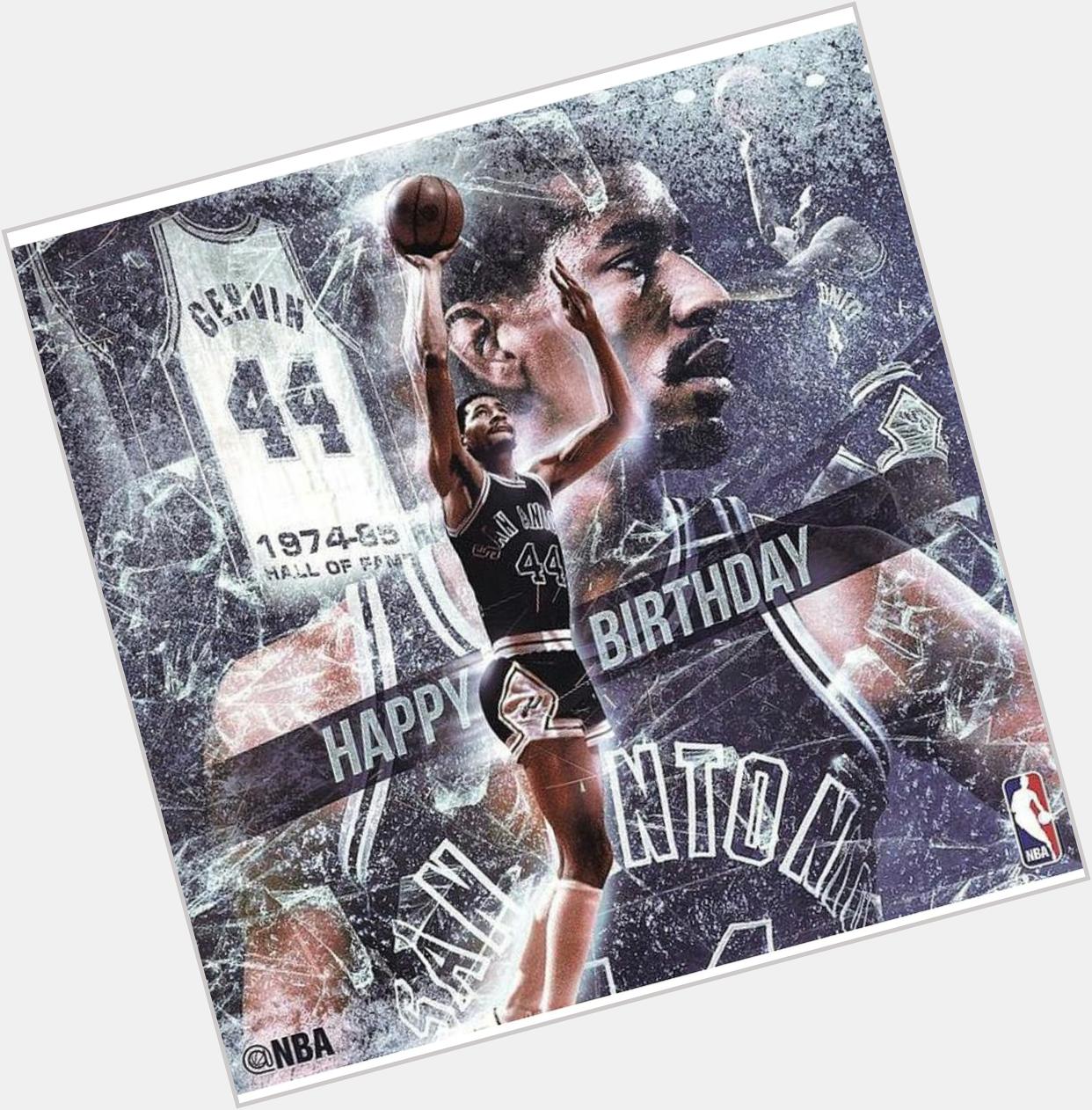 Happy Birthday to the \"Ice Man\" George Gervin!  