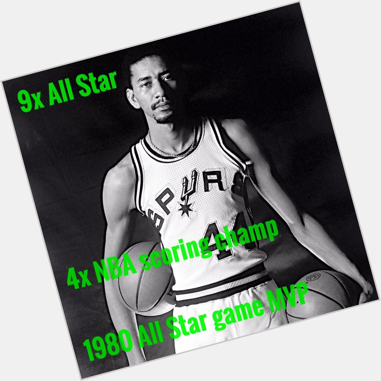 Happy Bday to \"The Iceman\" George Gervin.     