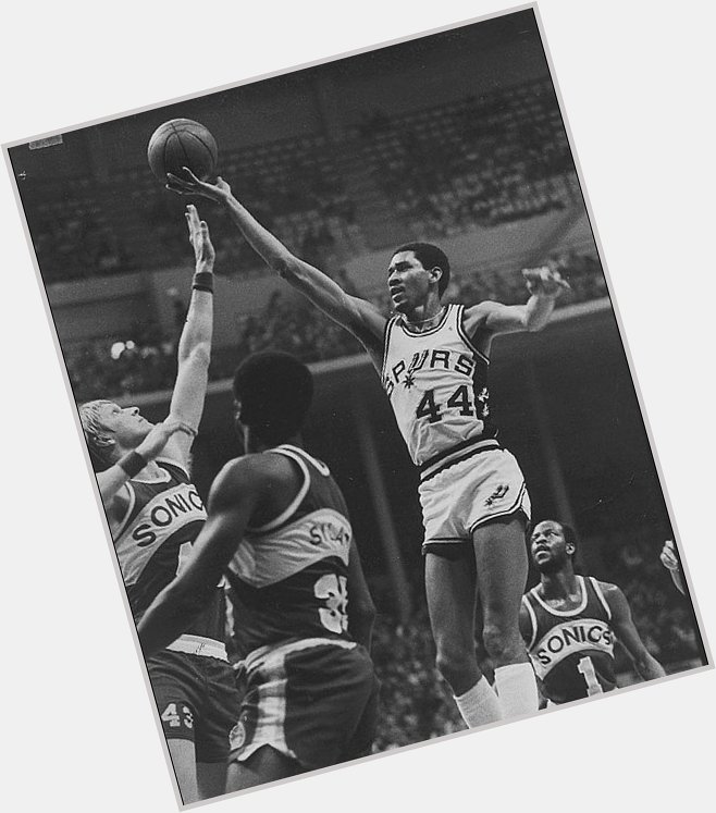 Happy 66th birthday to \"The Iceman\" George Gervin!
-     
