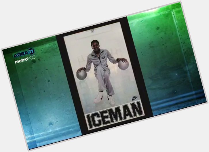 \"Everybody can\t be Iceman.\" Happy 66th Birthday to the great George Gervin!  