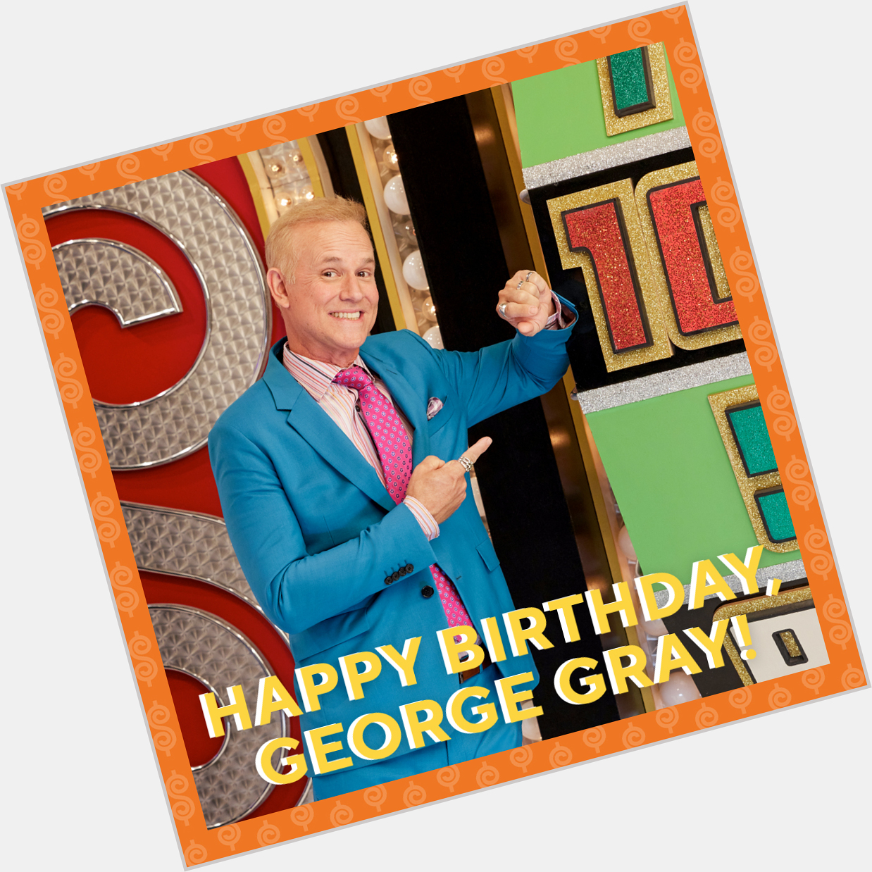 Wishing a happy birthday to our incredible announcer, George Gray! 