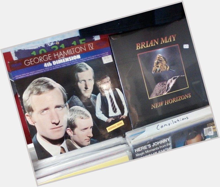 Happy Birthday to the late George Hamilton IV & Brian May (Queen) 
