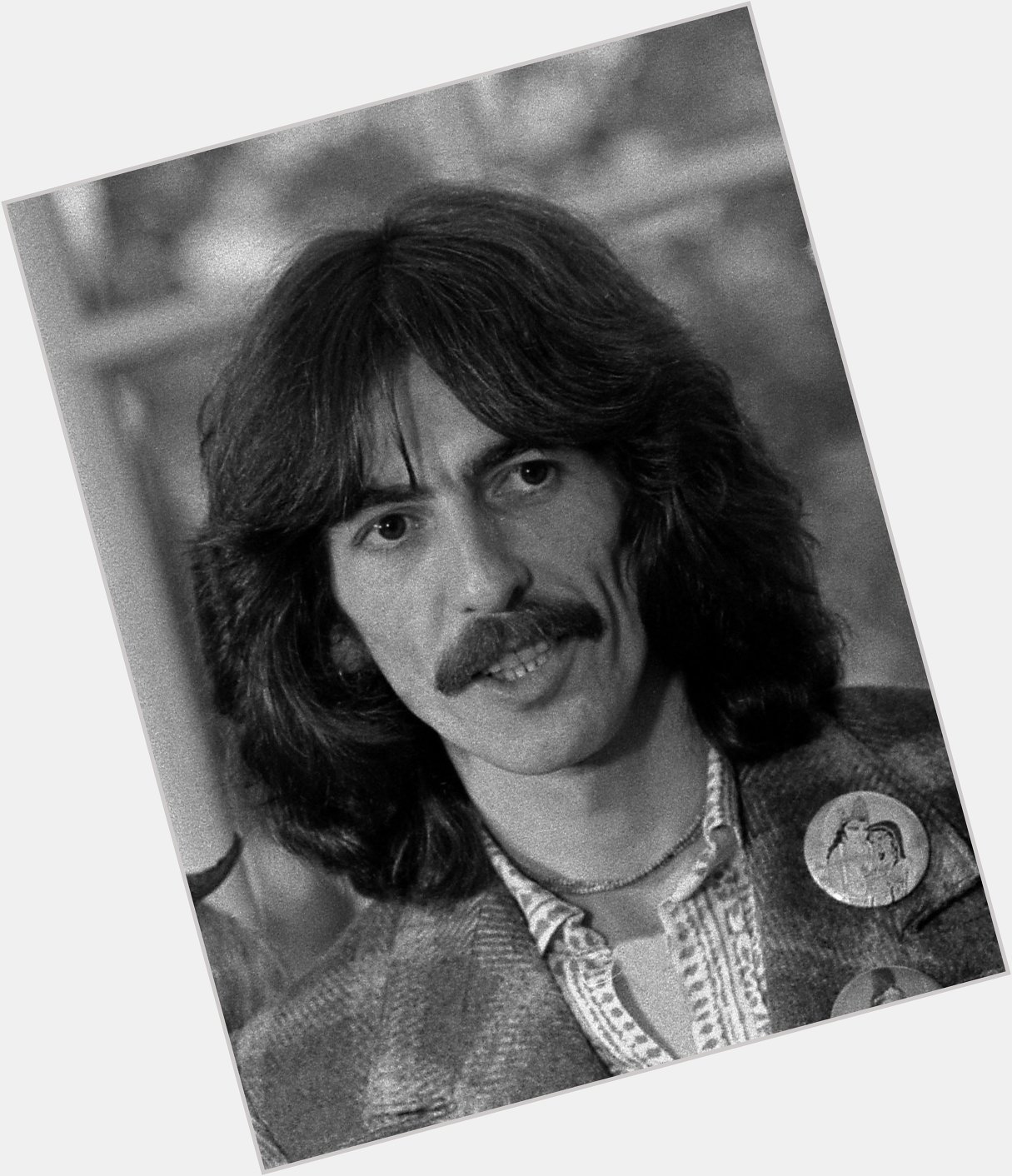 \"Somehow [ focuses your attention better on the Happy Birthday, George Harrison! 