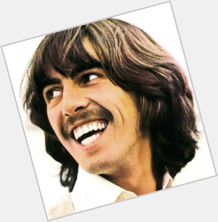 \"All the world is birthday cake, so take a piece, but not too much.\" Happy Birthday, George Harrison. 