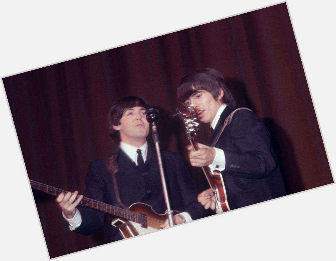 Sir Paul McCartney wishes late bandmate George Harrison a happy 75th Birthday  