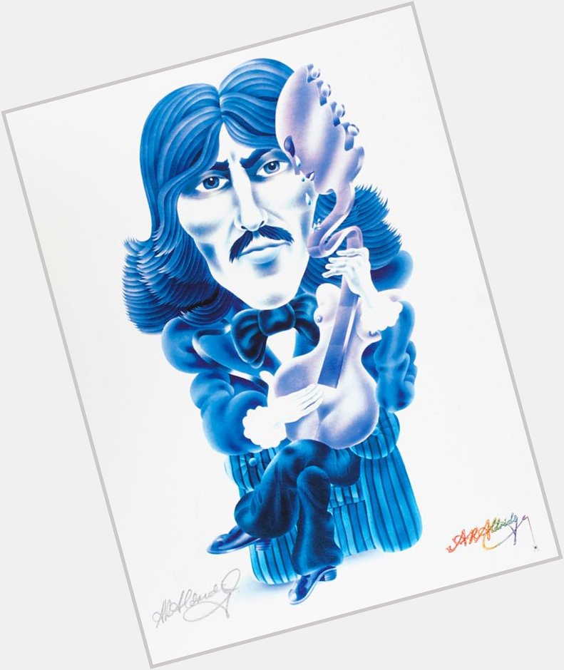  It\s all in the mind. Happy Birthday George Harrison! Illustration by 