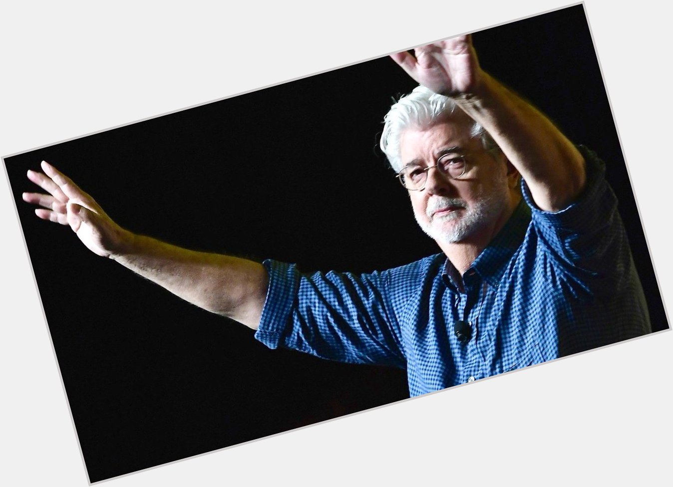 HAPPY BIRTHDAY to George Lucas May the force be with you     