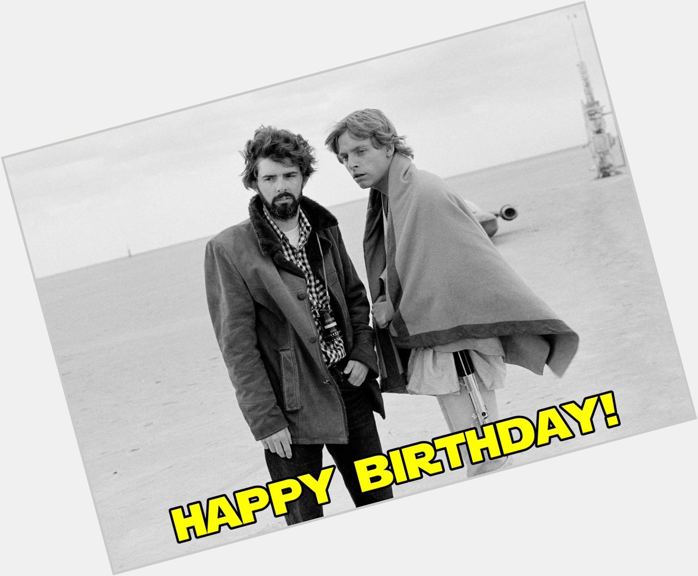 Happy Birthday to \"The Maker\", George Lucas!! 