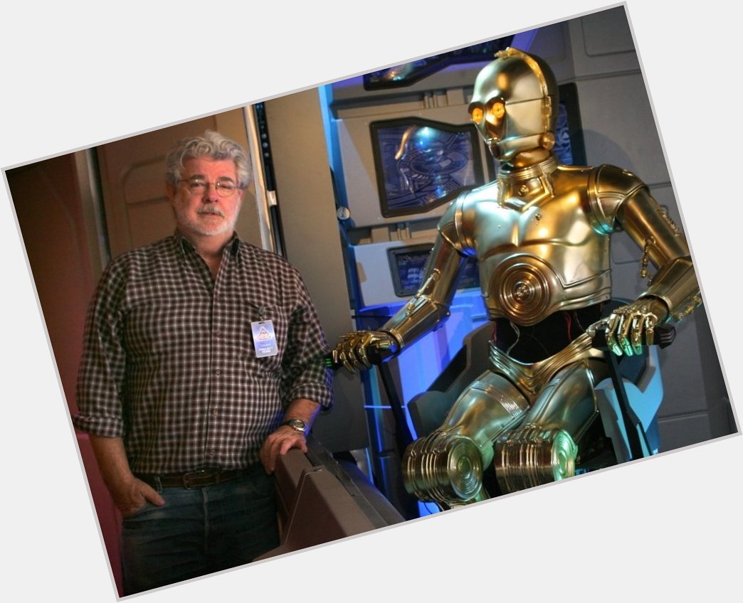 Happy birthday to Star Wars maker George Lucas. He turns 77 tomorrow. 