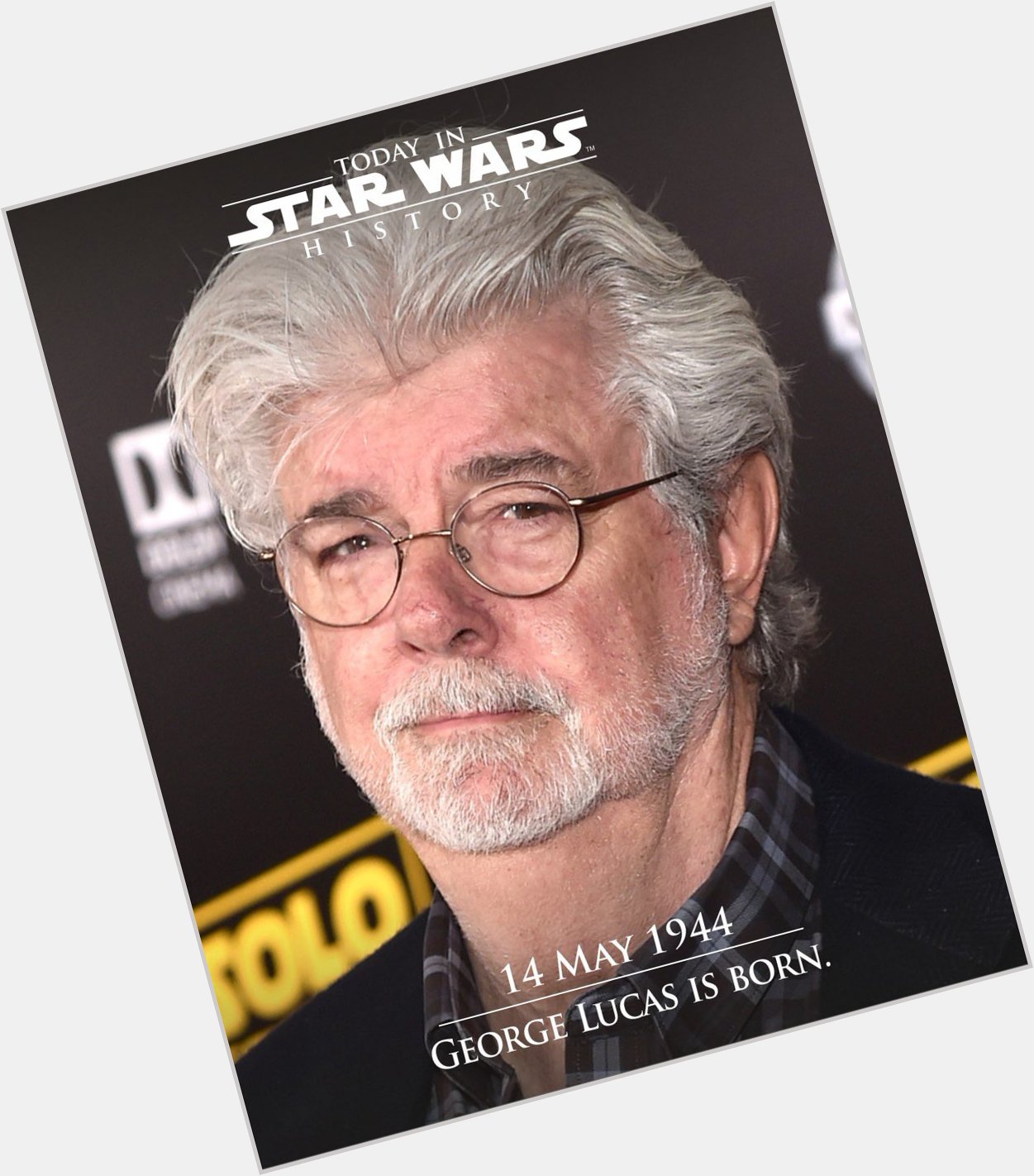 14 May 1944 Happy birthday to The Maker himself, George Lucas! 