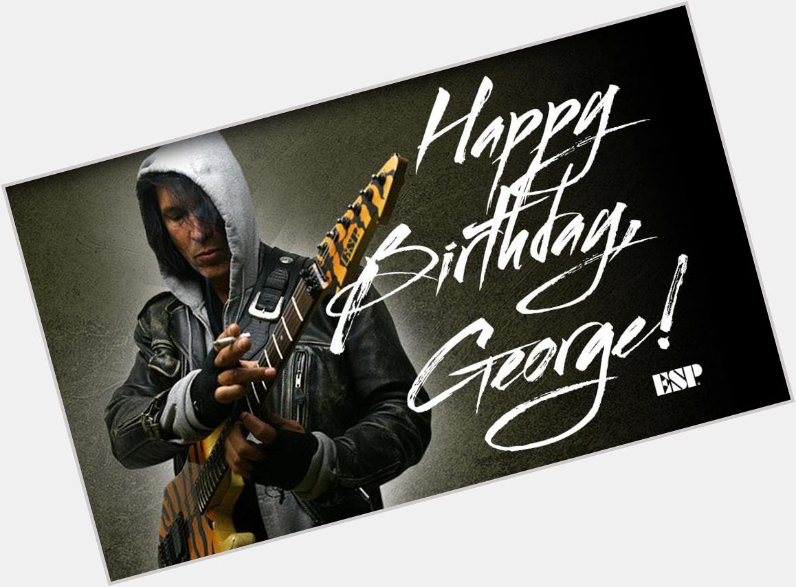 Some people call him Mr. Scary, but he\s really a super nice guy. A very happy birthday to the mighty George Lynch! 