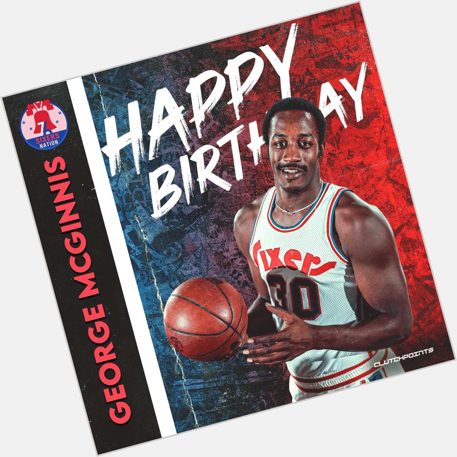 Join Sixers Nation in greeting 3x NBA All-Star George McGinnis a happy 71st birthday!  