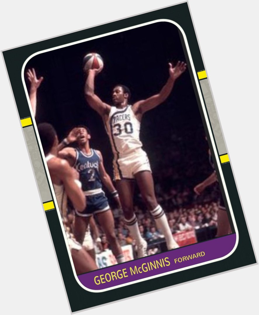 Happy 71st birthday to George McGinnis, ABA legend. 