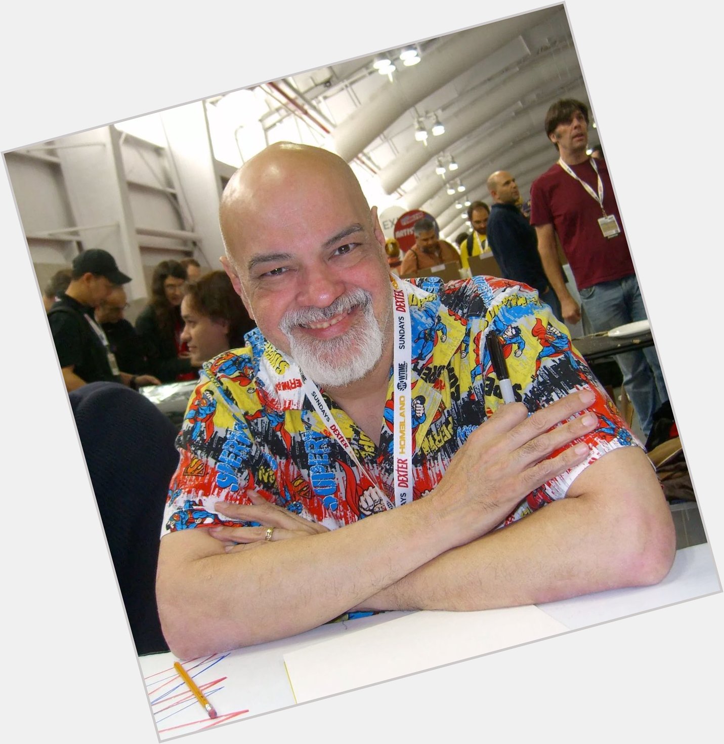 Happy birthday to comic book artist George Pérez, co-creator of Raven, Starfire, Cyborg, and others! 